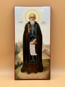 Икона «Сергий Радонежский Преподобный» Кузнецк